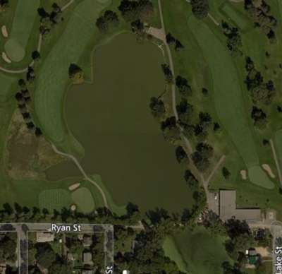 Golf Course Pond Aerial 1 Golf Course Pond Aerial 1