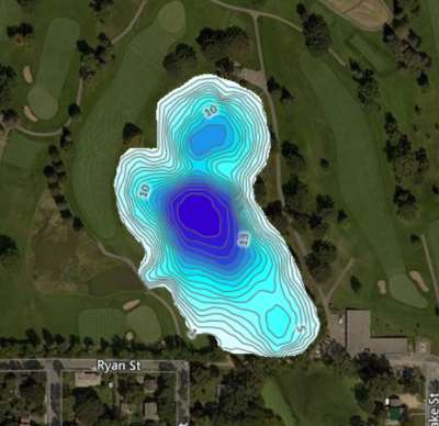 Golf Course Pond Aerial 3 Golf Course Pond Aerial 3