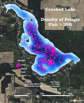 Custom GIS Analyses of Fish by Depth Screenshot